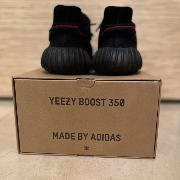 Yeezy Adidas Boost 350 V2 Bred - Picture 5 of 5